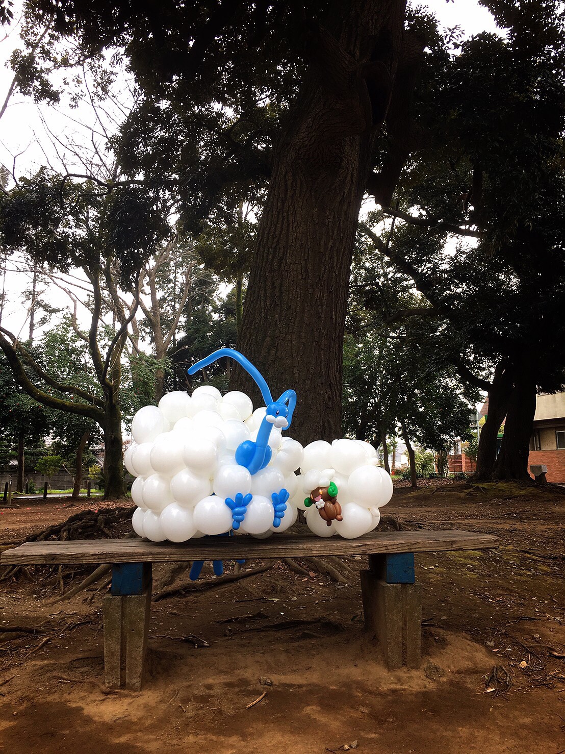 エルフーン チルタリス 公園