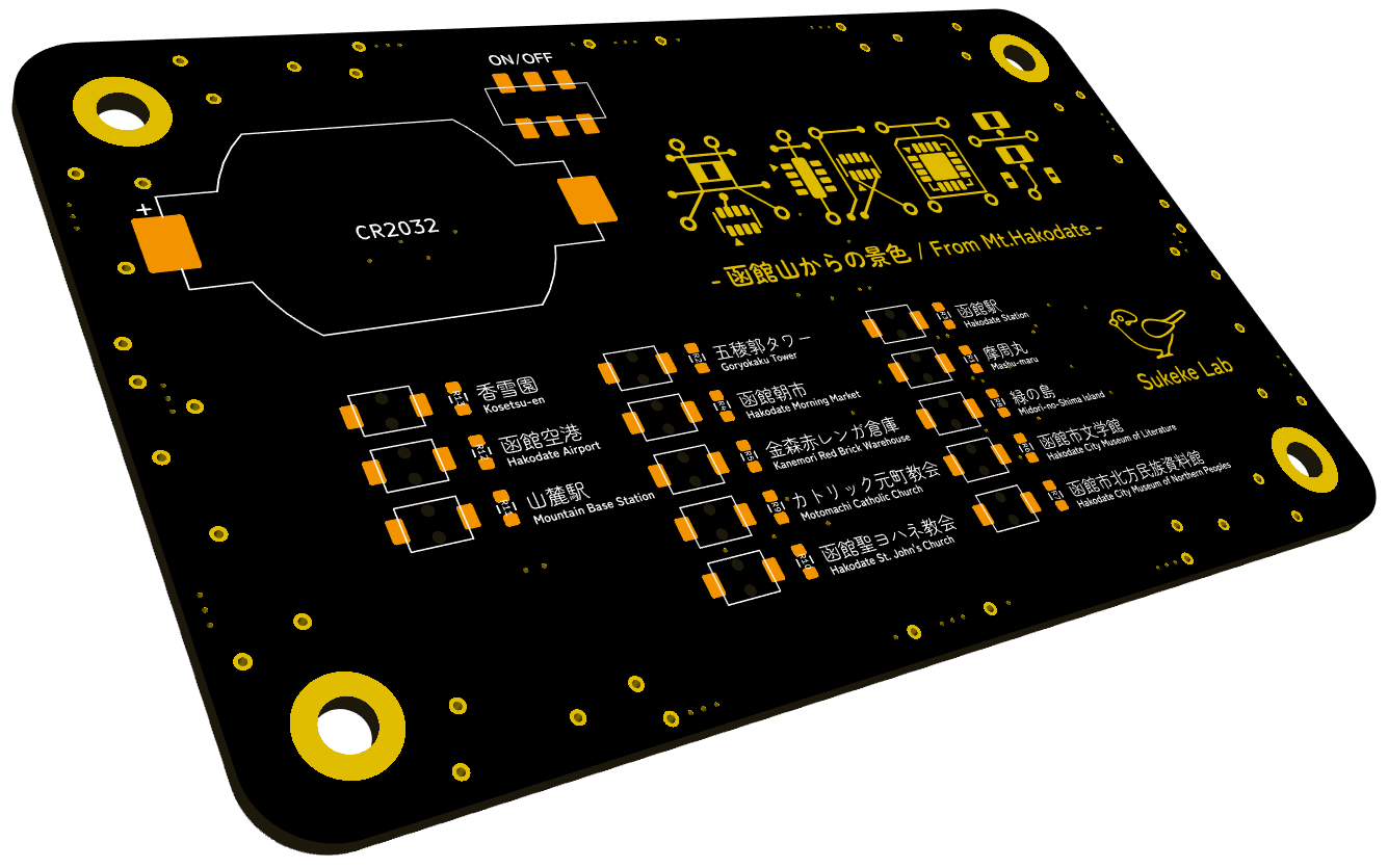 CBL From Mt. Hakodate 3D Preview 2