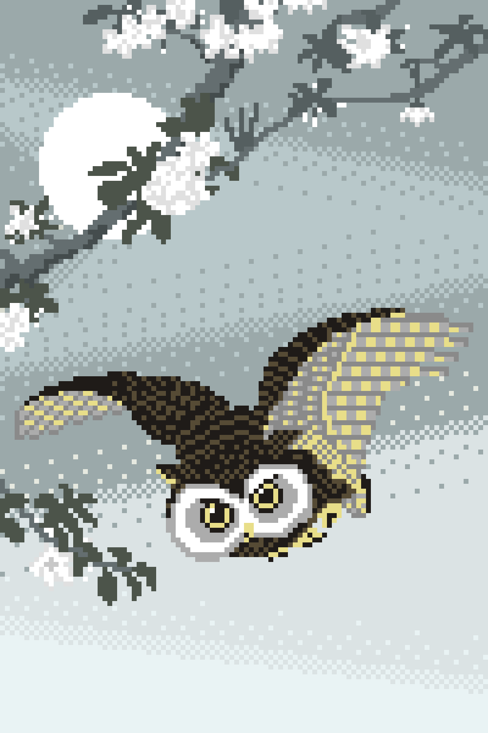 FlyingOwl 原案 小原古邨